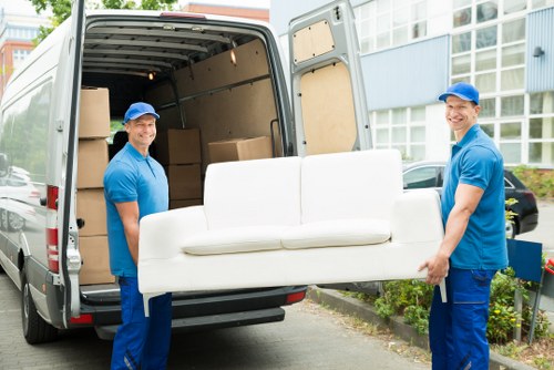Man and van vehicle ready for a local move in Petts Wood