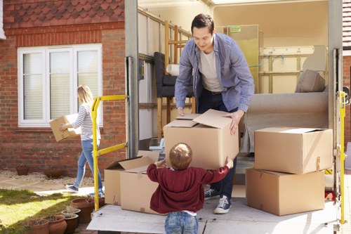 Removal company helping with a house move in Petts Wood