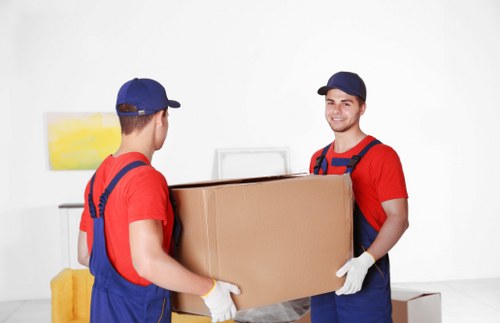 House removal team planning a move in Petts Wood