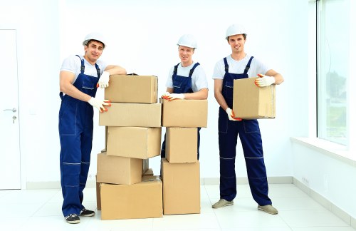 Local removal van helping with a house move in Petts Wood