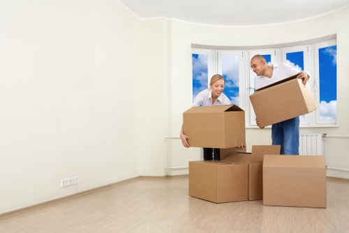 Local team handling desks and furniture in Petts Wood office relocation