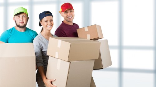 Moving van helping with a local property relocation in Petts Wood