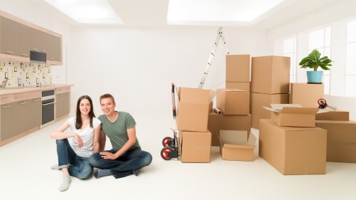 Removal van ready for a Petts Wood property move
