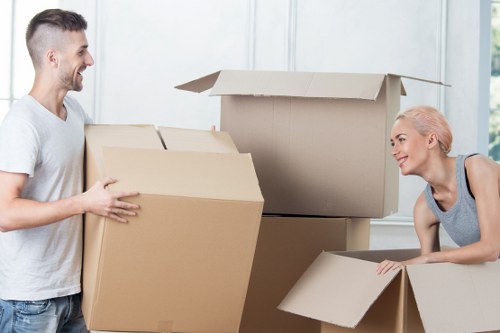 Careful furniture handling by movers in Petts Wood
