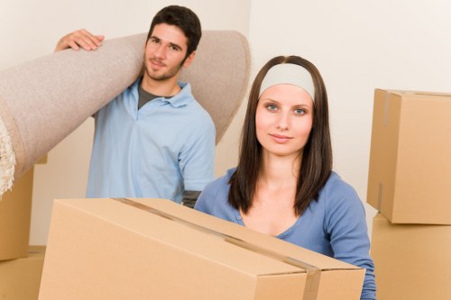 Moving van parked outside a Petts Wood property for a house move