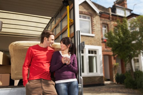 Packing and furniture protection for a Petts Wood move